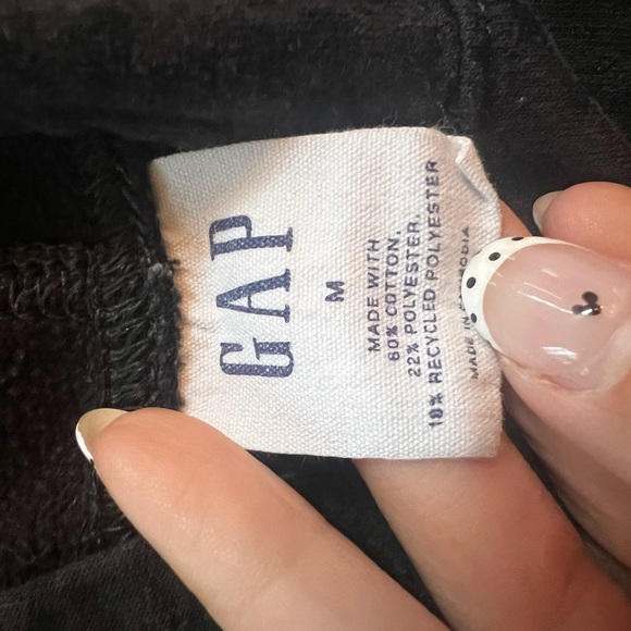 GAP Girls Charcoal Cheetah Patterned Hoodie Size Medium - Picture 2 of 6